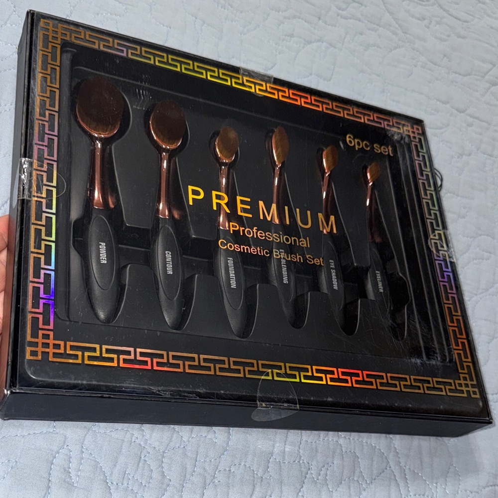 Source Unknown Professional Brush Set - Black and Brown